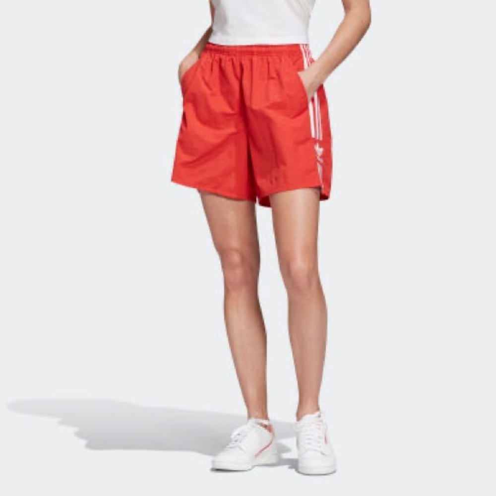 Red Adidas Shorts